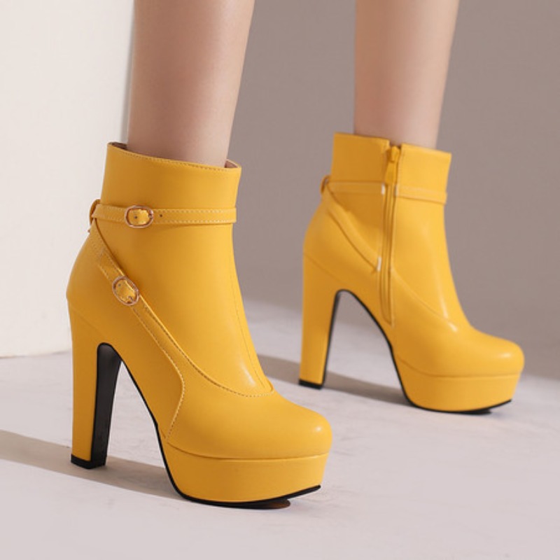 Ethnic Fashion Women - Botas de plataforma a la moda