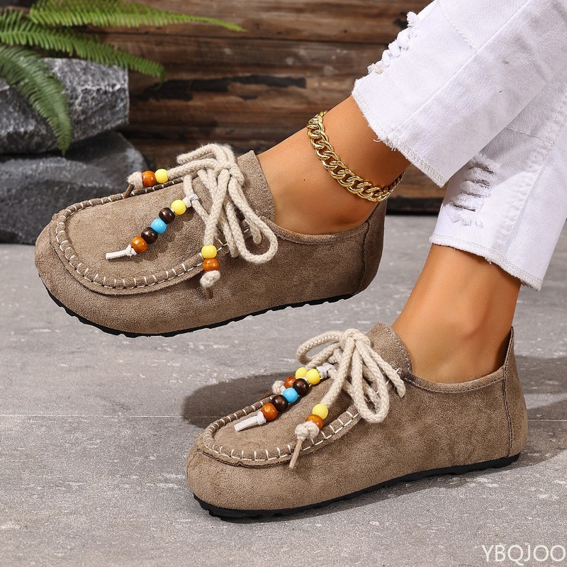 Ethnic Fashion Women - Moda de primavera, nuevos mocasines informales