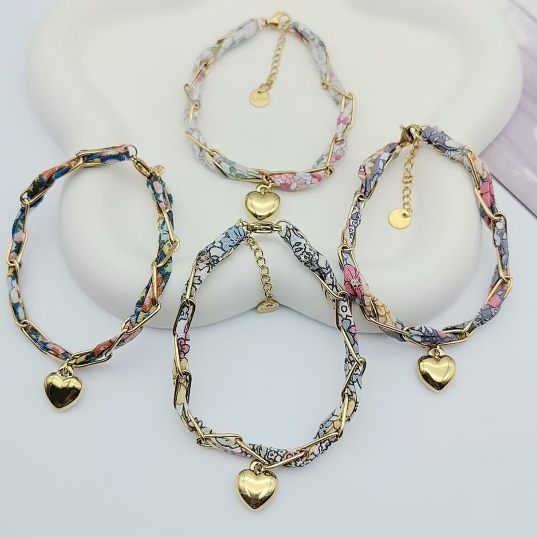 Ethnic Chic Fashion - Pulsera Boho Chic de acero de