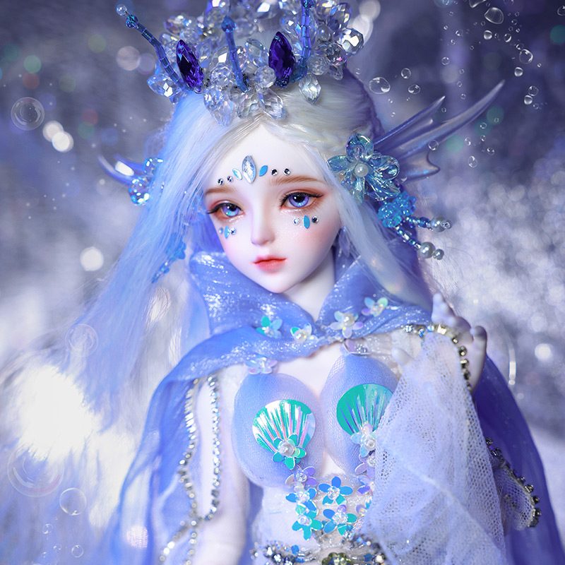 Ethnic Fashion Girls - Muñeca BJD Sirena Fantasía Angel 1/4,
