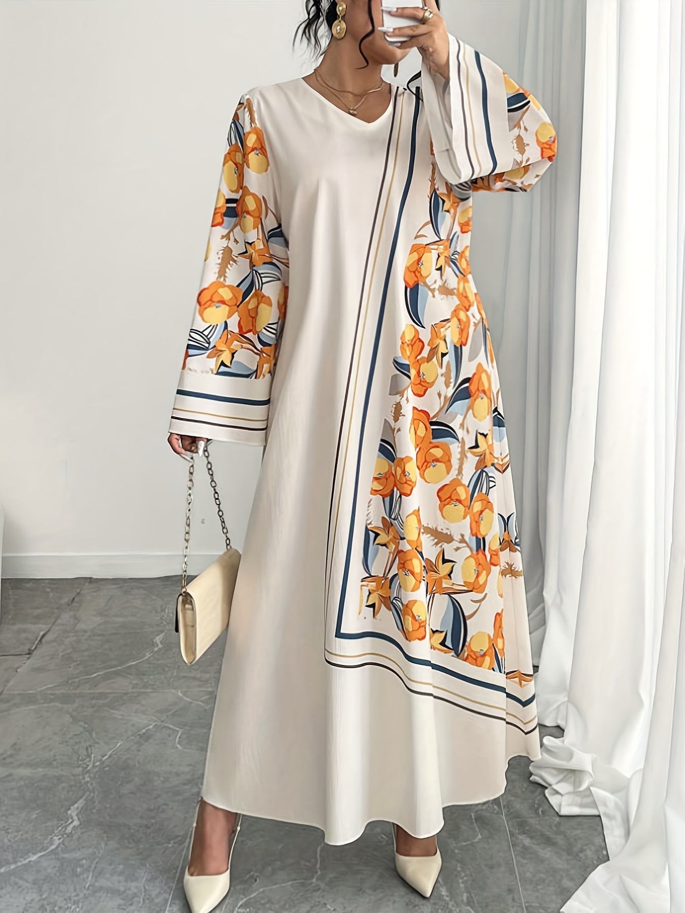Ethnic Fashion Clothing - Vestido Túnica de Moda para Mujer