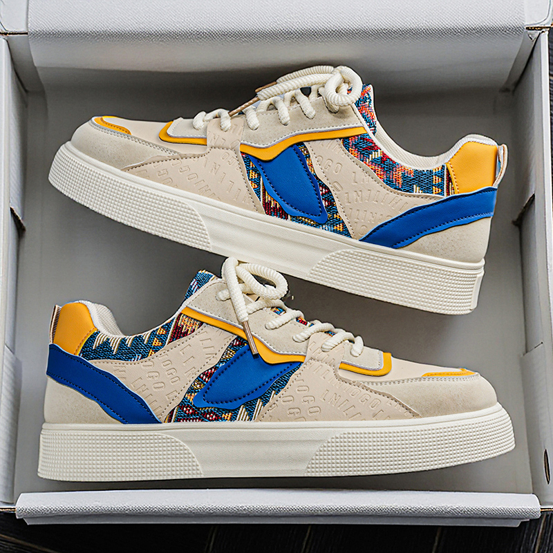 Ethnic Wear In Fashion - Zapatillas Deportivas de Plataforma con Parches