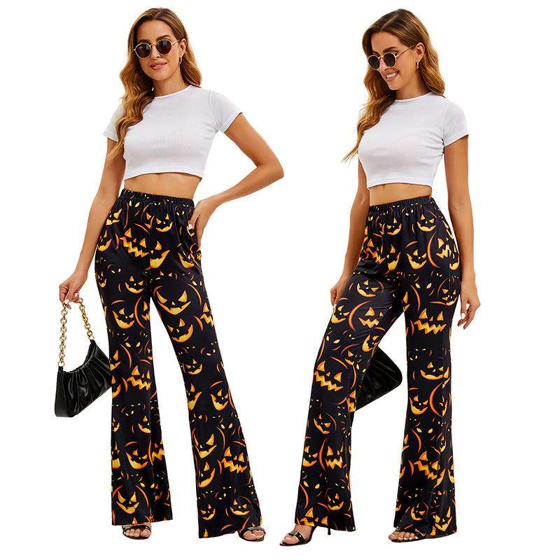 Ethnic Wear Fashion Brand - Pantalones de mujer con estampado de