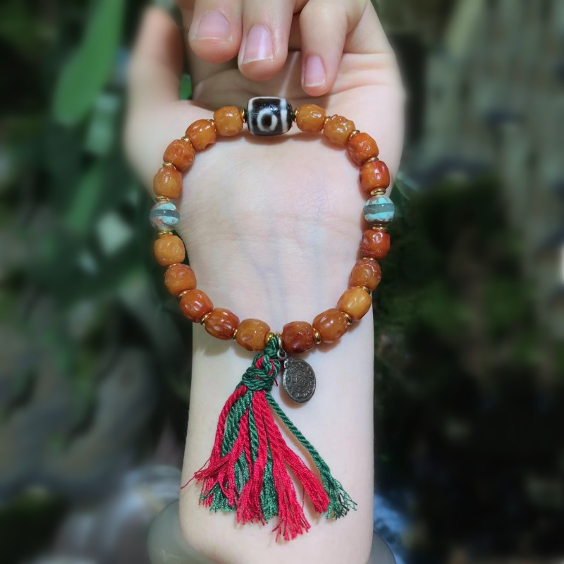Ethnic Fashion World - Pulsera de joyería con adorno de