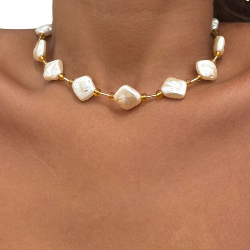 Ethnic Chic Fashion - Nuevo collar de mujer elegante Retro
