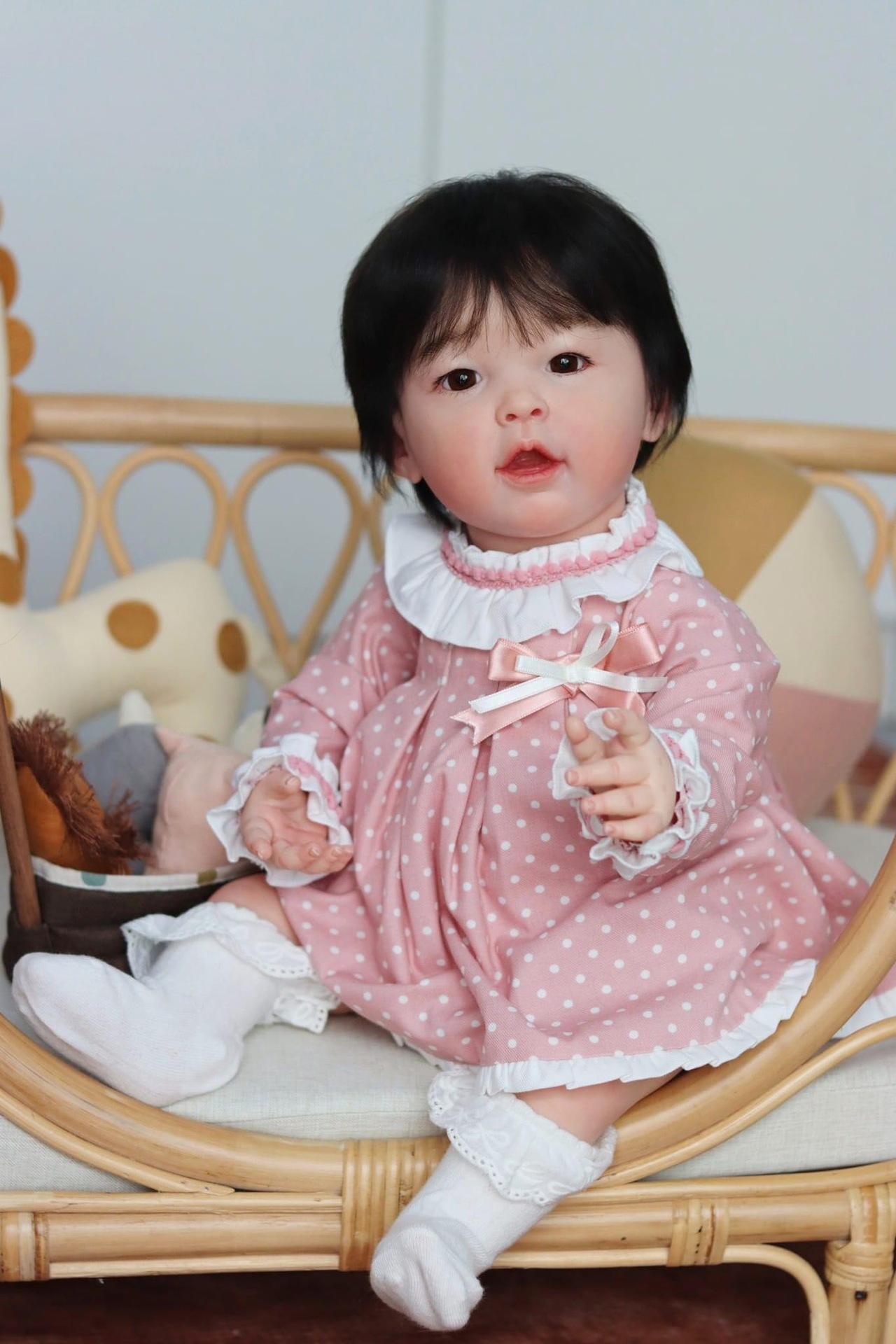 Muñeca bebé Reborn Meilian ter - Ethnic Fashion Girls reseña y precio