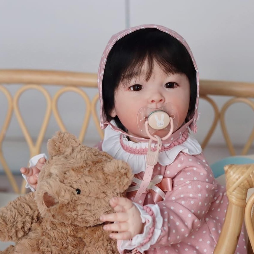 Muñeca bebé Reborn Meilian ter - Ethnic Fashion Girls reseña y precio
