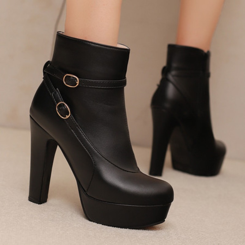 Botas de plataforma a la moda  - Ethnic Fashion Women reseña y precio