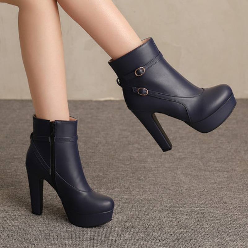 Botas de plataforma a la moda  - Ethnic Fashion Women reseña y precio
