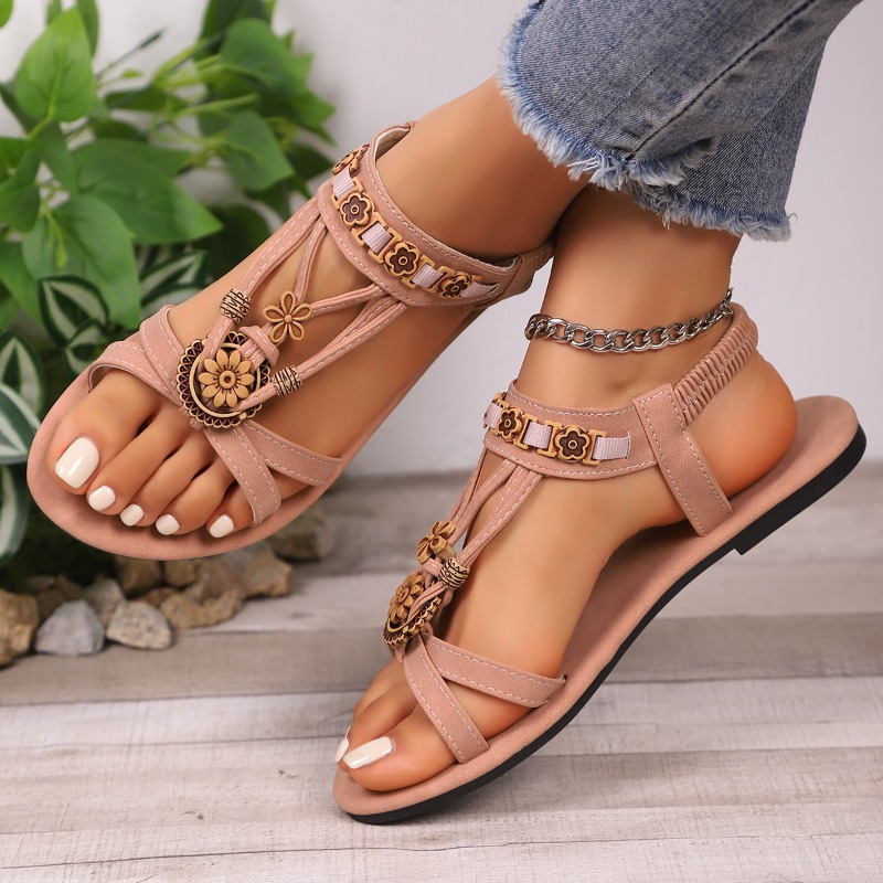 Sandalias de suela blanda de v - Ethnic Fashion Women reseña y precio
