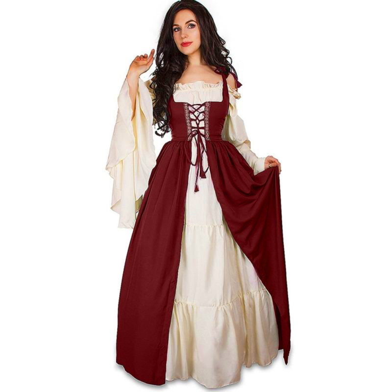 Vestido Medieval Renacentista  - Ethnic Fashion Clothing reseña y precio