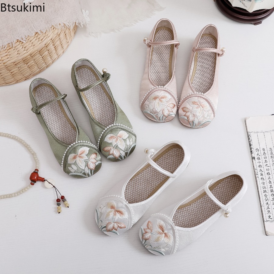 Zapatos de Mujer con Tacón Baj - Ethnic Fashion Women reseña y precio