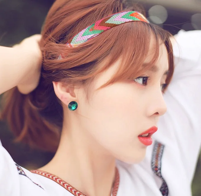 Diadema de flores con bordado  - Ethnic Fashion Girls reseña y precio
