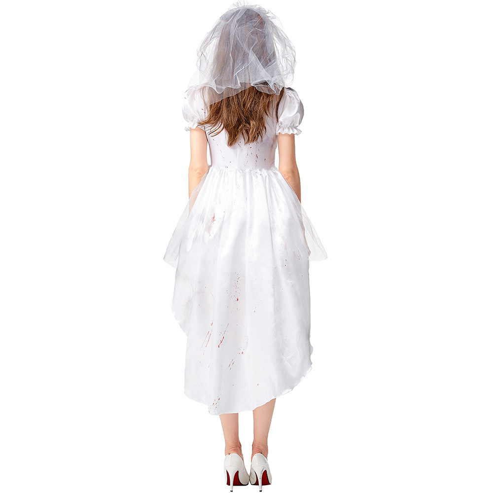 Disfraz de Novia Fantasma Blan - Ethnic Wear Fashion Brand reseña y precio