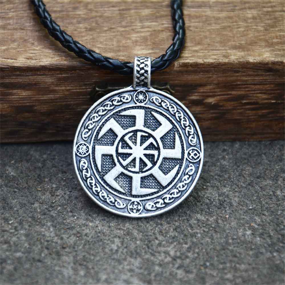 Colgante Kolovrat eslavo Retro - Ethnic Fashion World reseña y precio