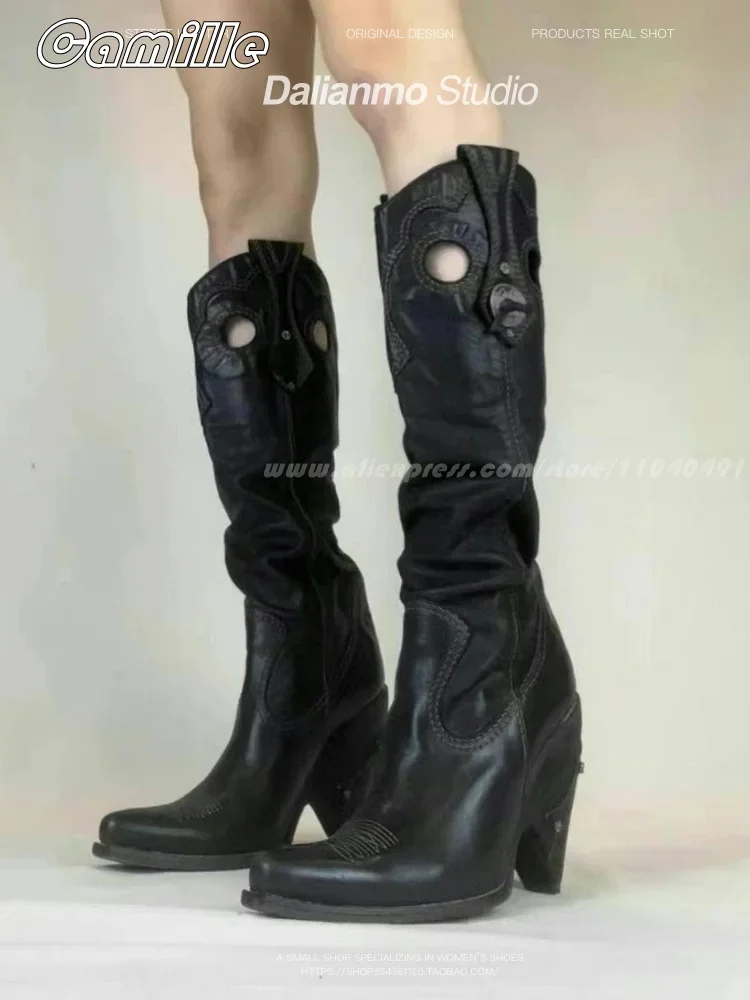 2025 Botas sexy plisadas que c - Ethnic Fashion Women reseña y precio