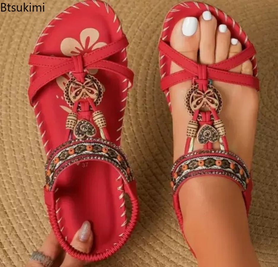 Sandalias Bohemias para Mujer, - Ethnic Fashion Women reseña y precio