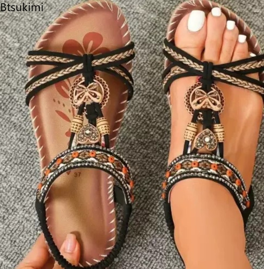 Sandalias Bohemias para Mujer, - Ethnic Fashion Women reseña y precio