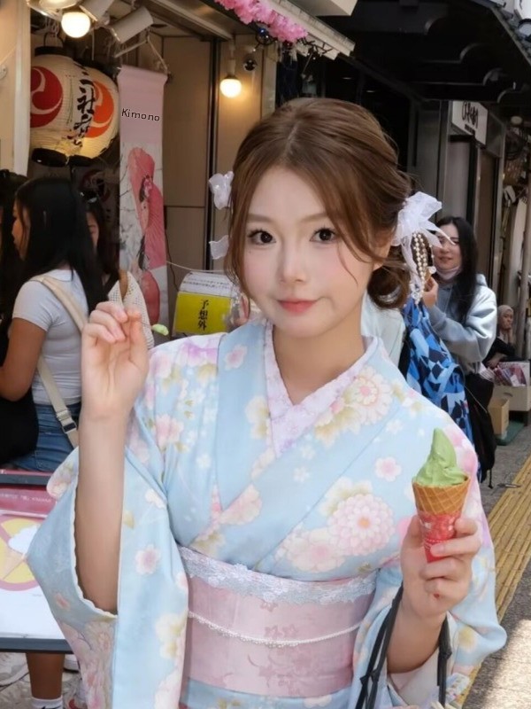 Nuevo Kimono Tradicional Japon - Ethnic Fashion Girls reseña y precio