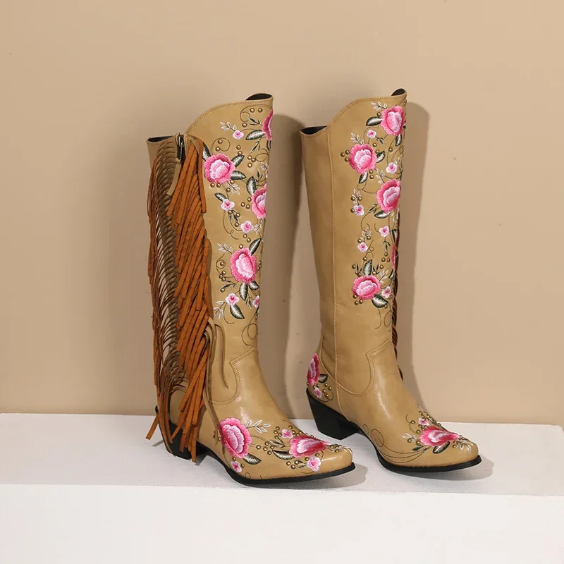 Botas hasta la rodilla occiden - Ethnic Fashion Women reseña y precio