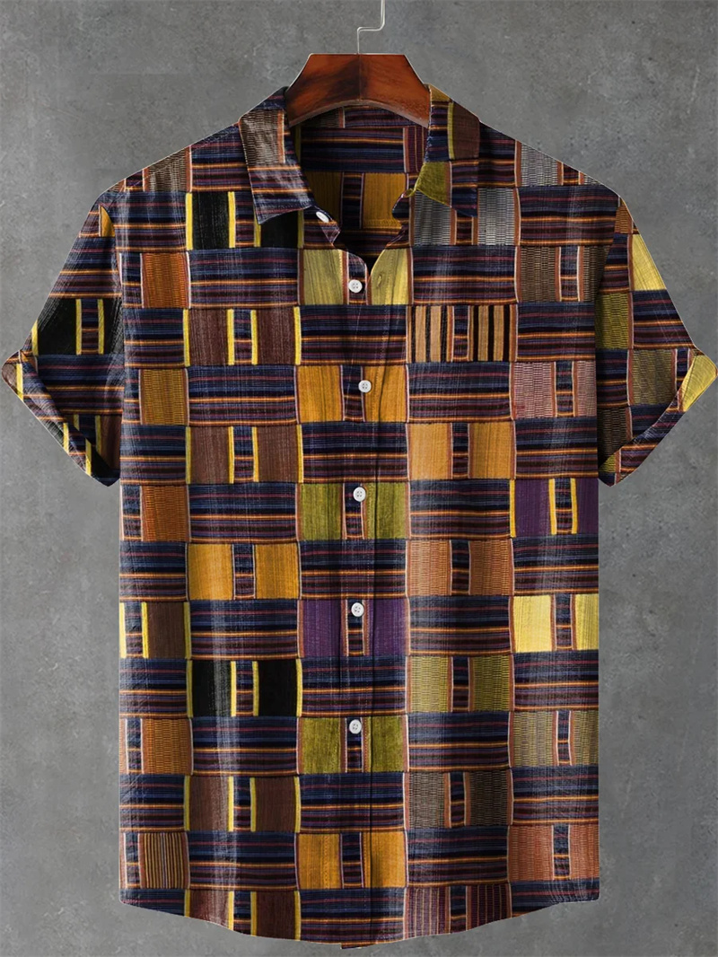 Camisa de lino para hombre, ca - Ethnic Fashion World reseña y precio