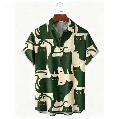 Camisa Hawaiana con Estampado  - Ethnic Fashion Clothing reseña y precio