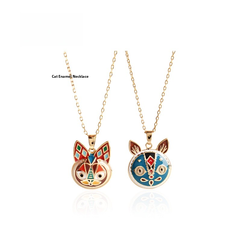 Collar de gato con patrón artí - Ethnic Fashion World reseña y precio